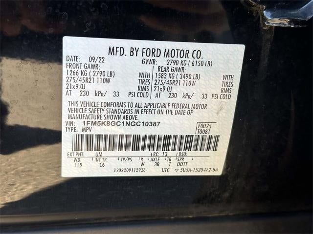 2022 Ford Explorer ST