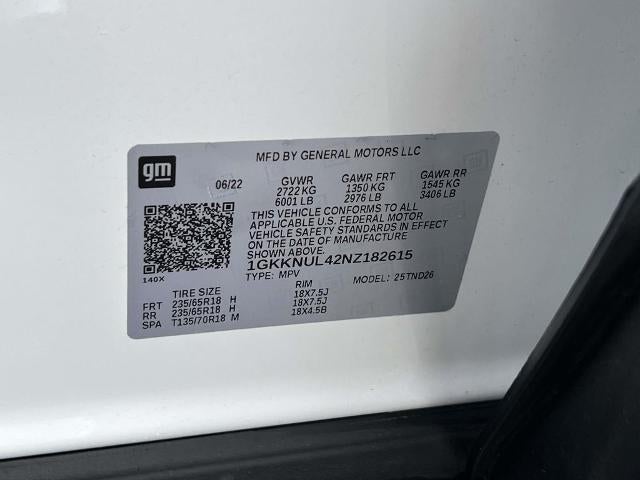 2022 GMC Acadia SLT
