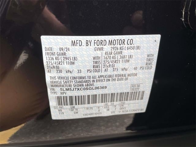 2025 Lincoln Aviator Reserve