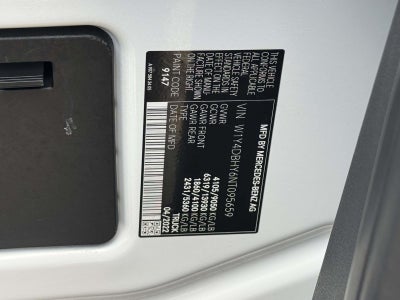 2022 Mercedes-Benz Sprinter 2500 Standard Roof I4 Diesel