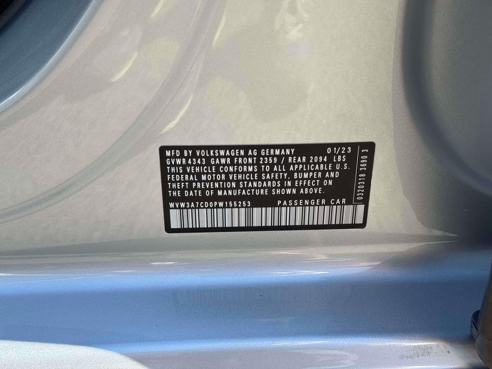 2023 Volkswagen Golf GTI 2.0T SE