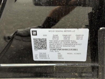 2021 Chevrolet Traverse AWD High Country