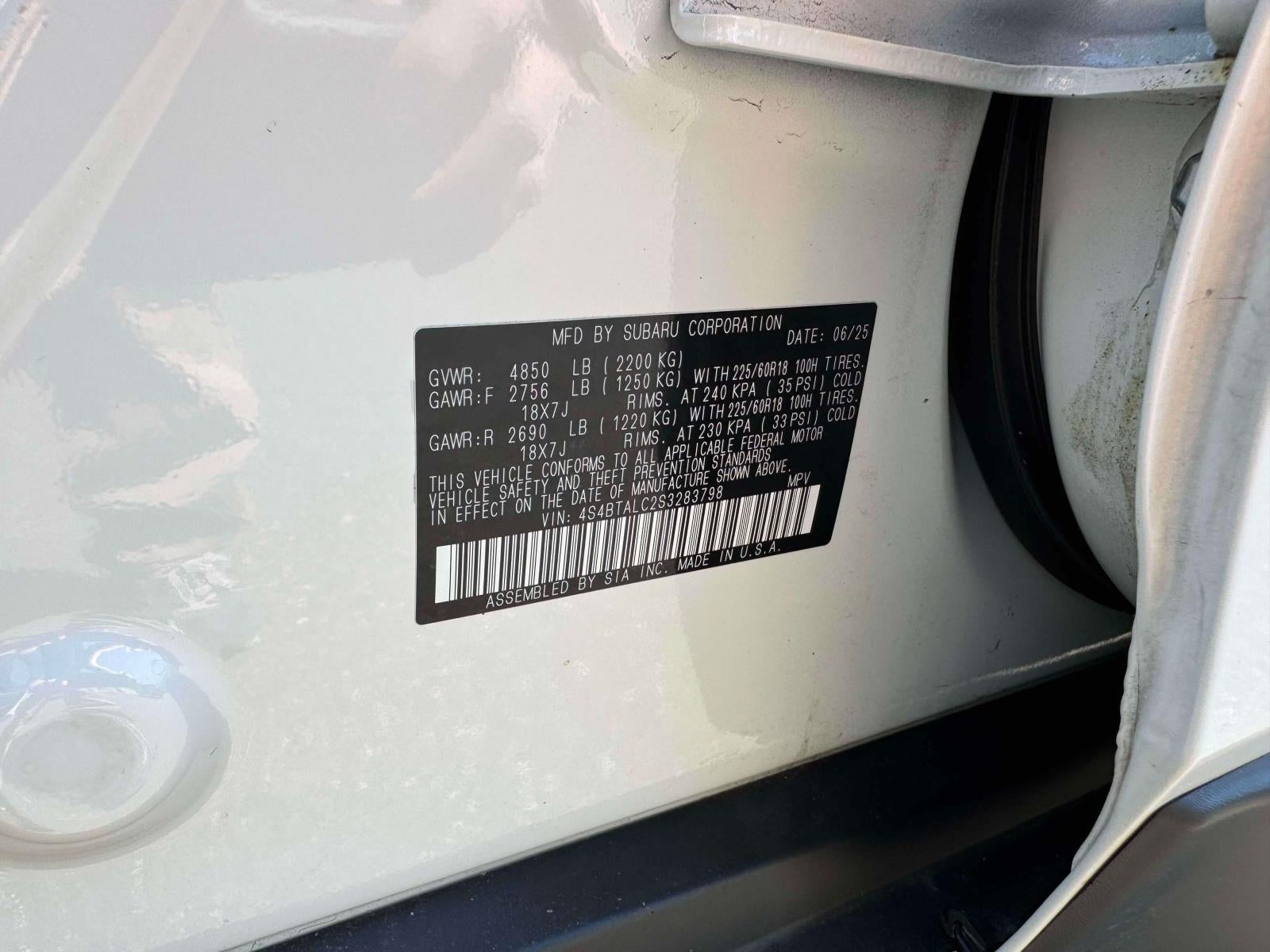 2025 Subaru Outback Onyx Edition