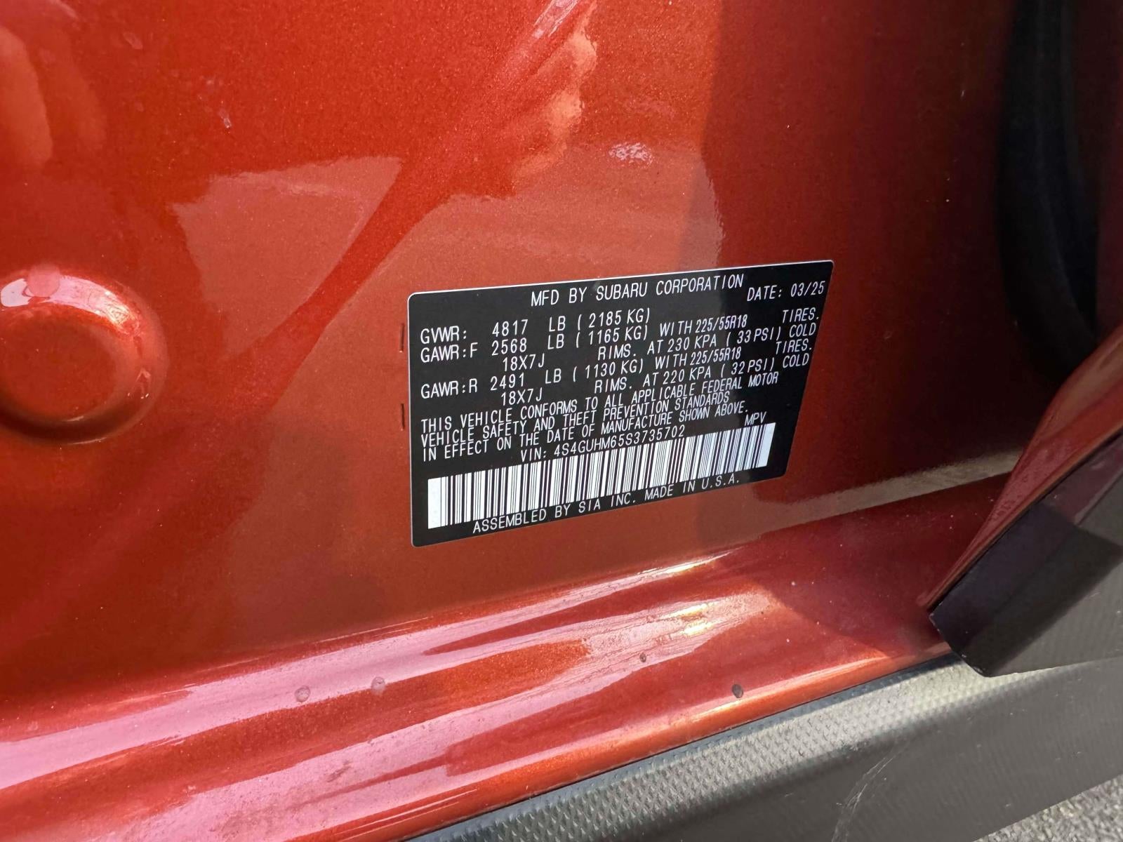 2025 Subaru Crosstrek Limited