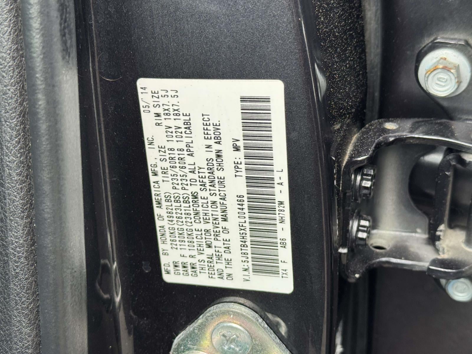 2015 Acura RDX Technology Package