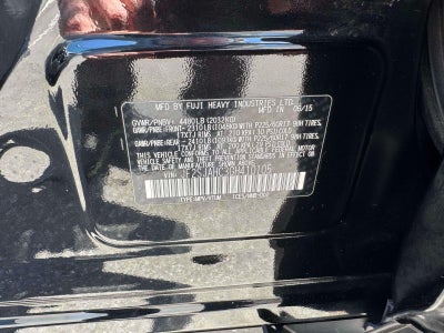2016 Subaru Forester 2.5i Limited