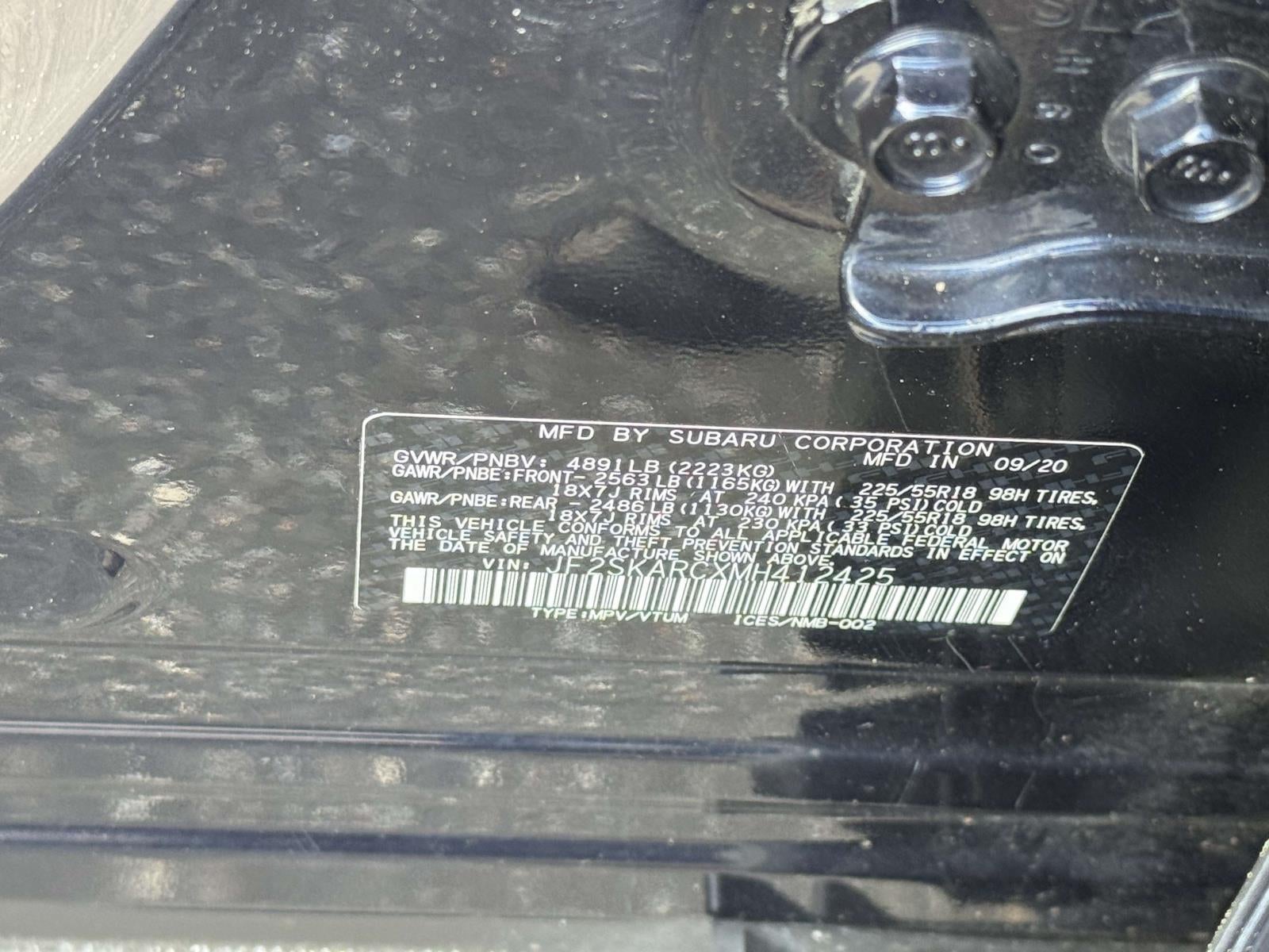 2021 Subaru Forester Sport
