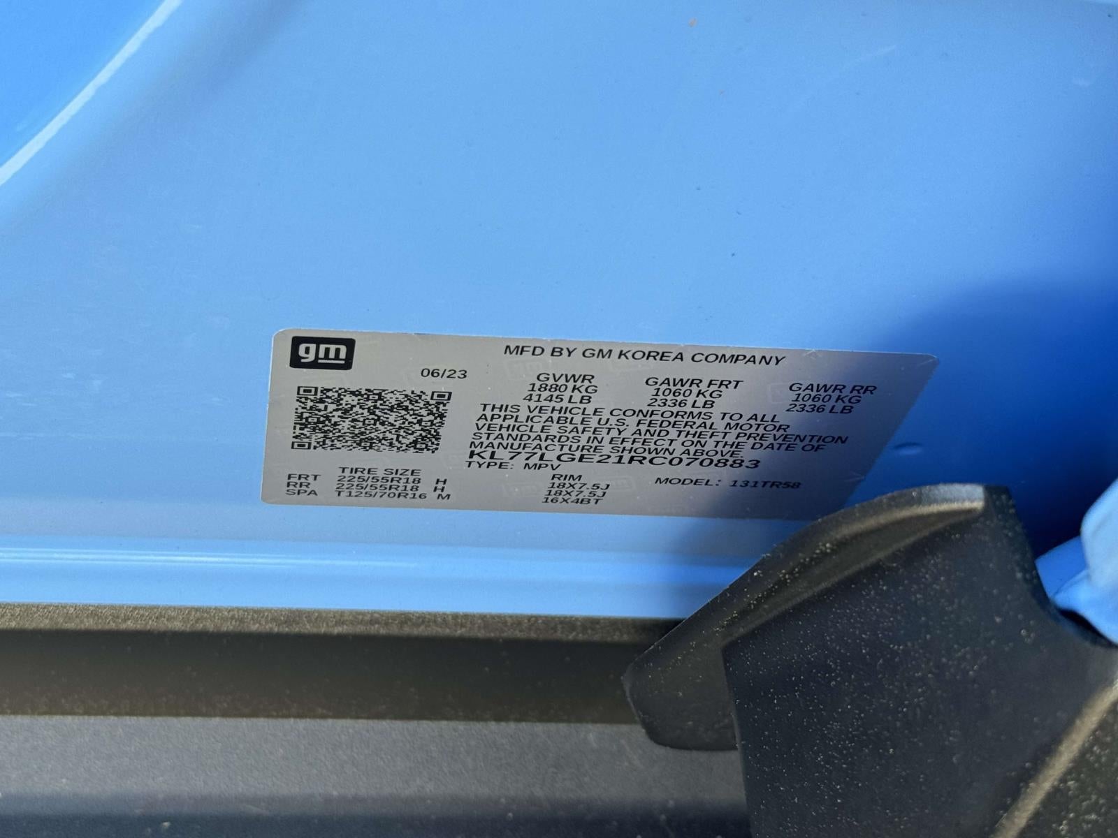 2024 Chevrolet Trax FWD 1RS