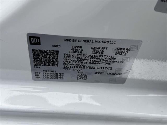 2025 Chevrolet Silverado 2500 HD LT