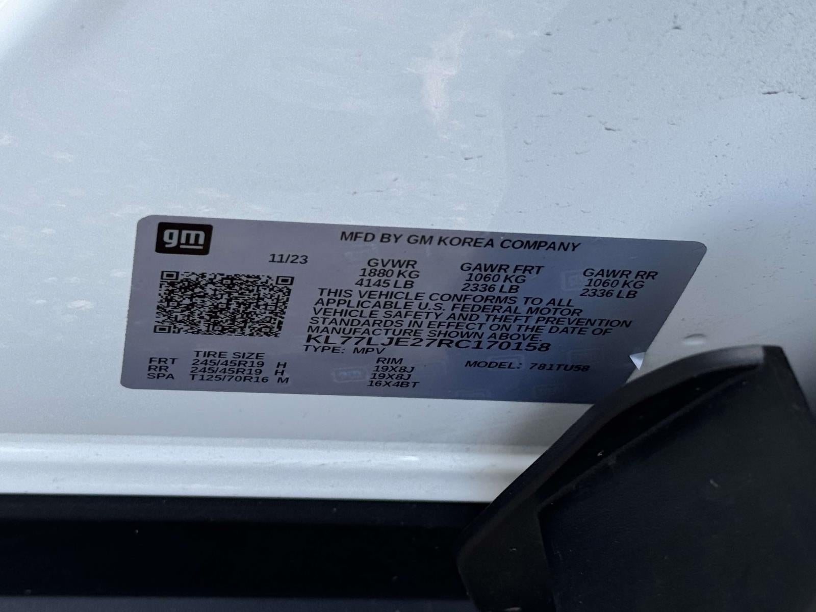2024 Chevrolet Trax 2RS