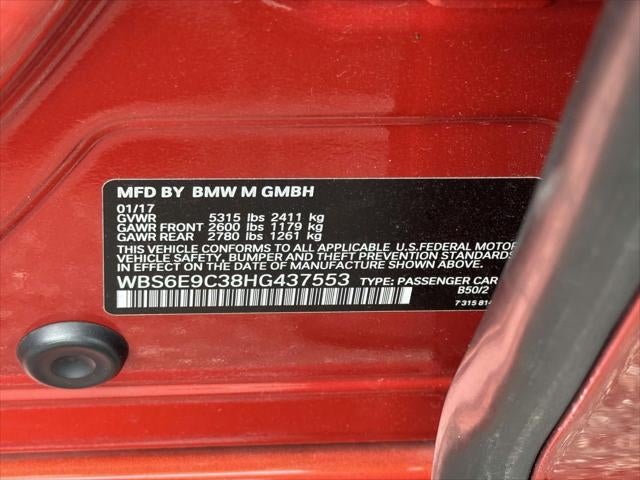 2017 BMW M6 Gran Coupe