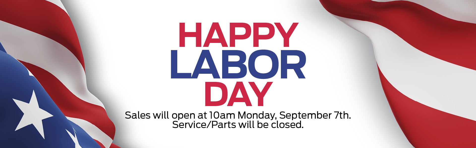 Labor Day Hours