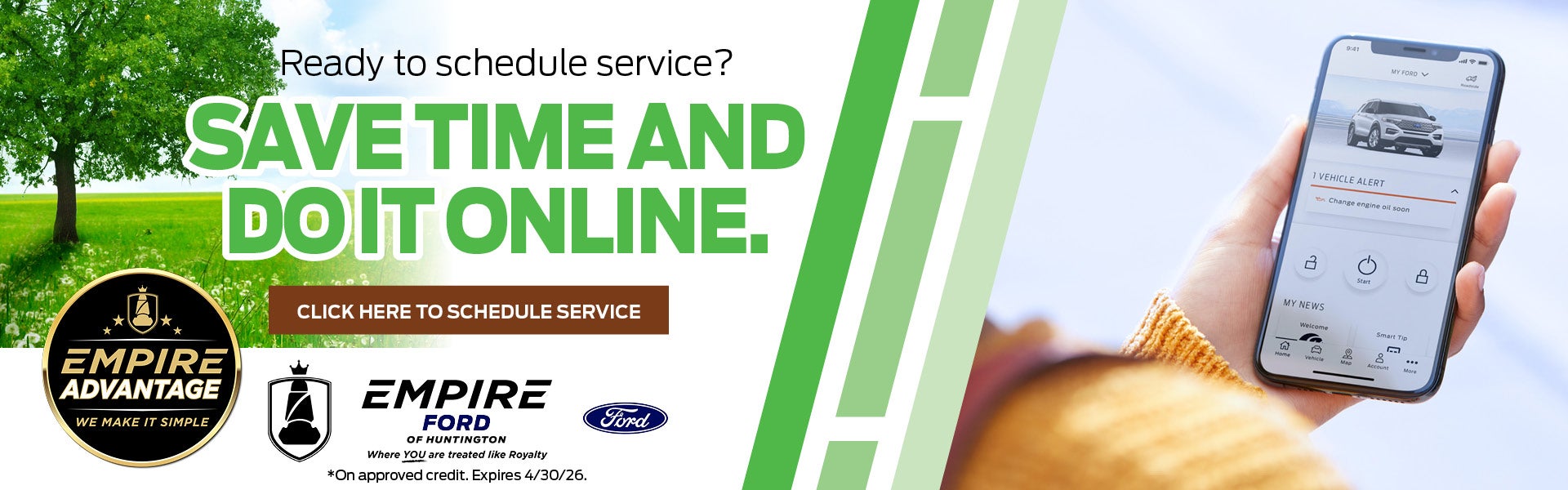Ready to schedule service?