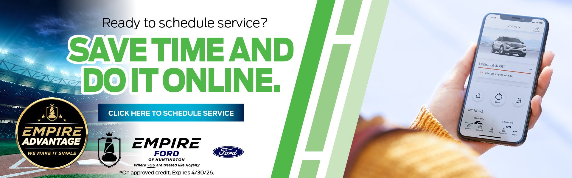 Ready to schedule service?