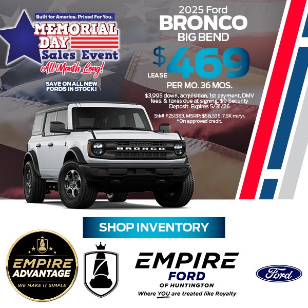 2025 Ford Bronco Big Bend