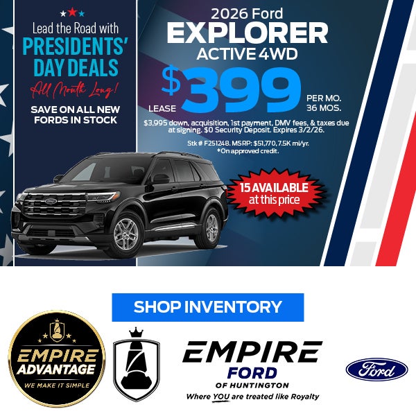 2026 Ford Explorer Active 4WD