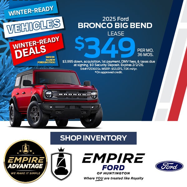 2025 Ford Bronco Big Bend