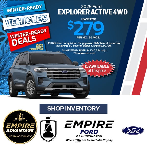 2025 Ford Explorer Active 4WD