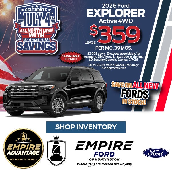 2026 Ford Explorer Active 4WD