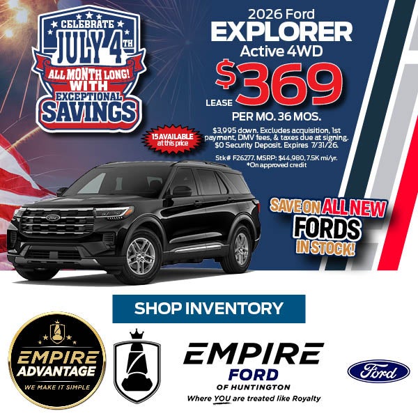 2026 Ford Explorer Active 4WD