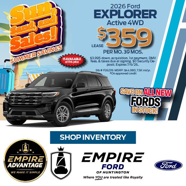 2026 Ford Explorer Active 4WD