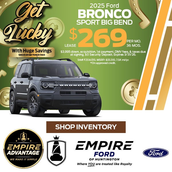 2025 Bronco Sport Big Bend