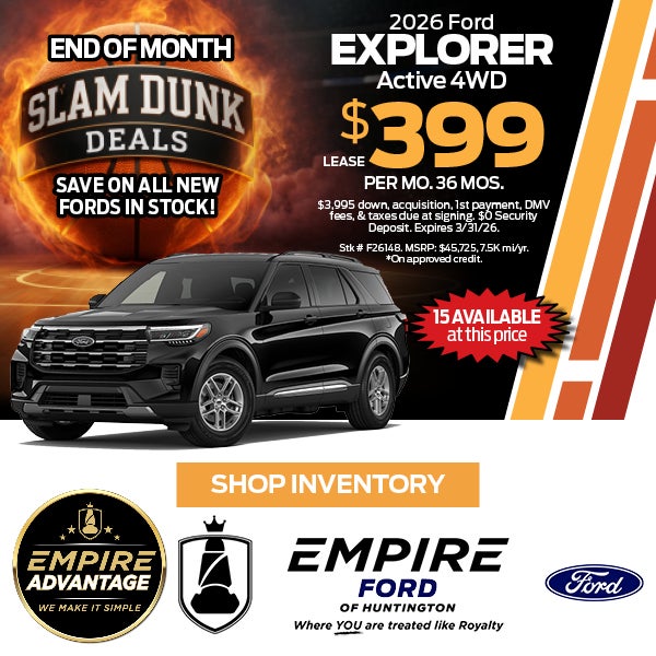 2026 Ford Explorer Active 4WD