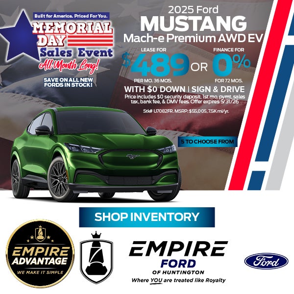 2025 Mustang Mach-E Premium AWD EV