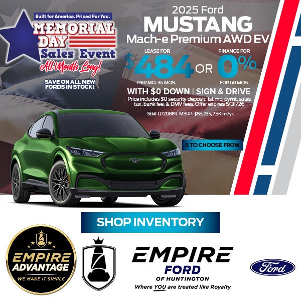 2025 Mustang Mach-E Premium AWD EV