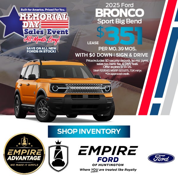 2025 Ford Bronco Big Bend