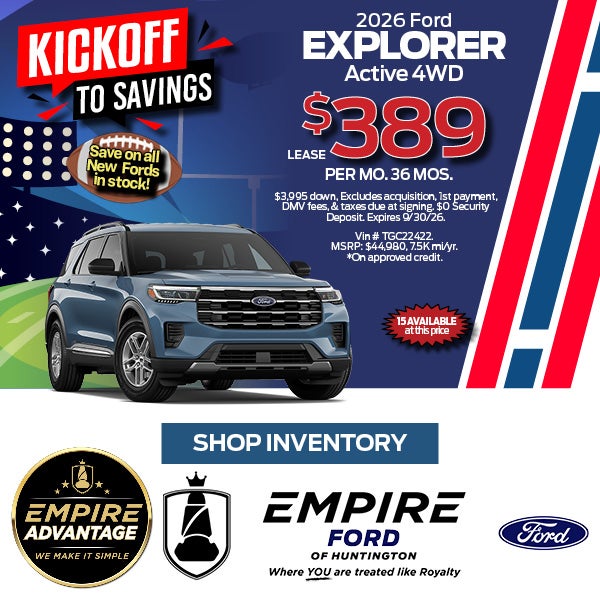 2026 Ford Explorer Active 4WD