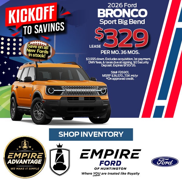 2026 Ford Bronco Sport Big Bend
