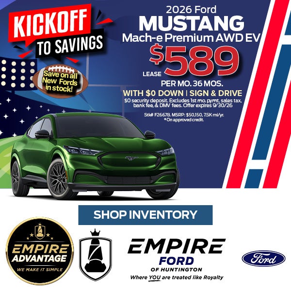 2026 Mustang Mach-E Premium AWD EV